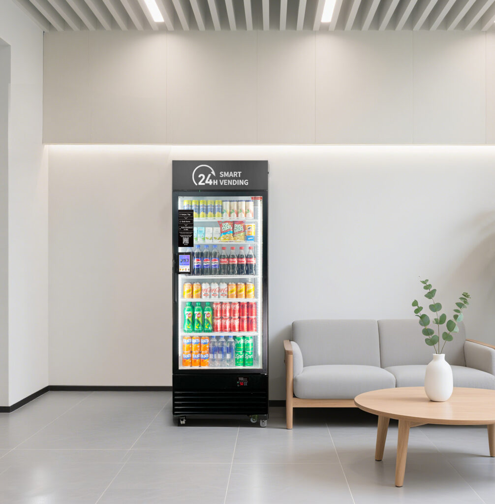 24 hour vending machines in the lounge